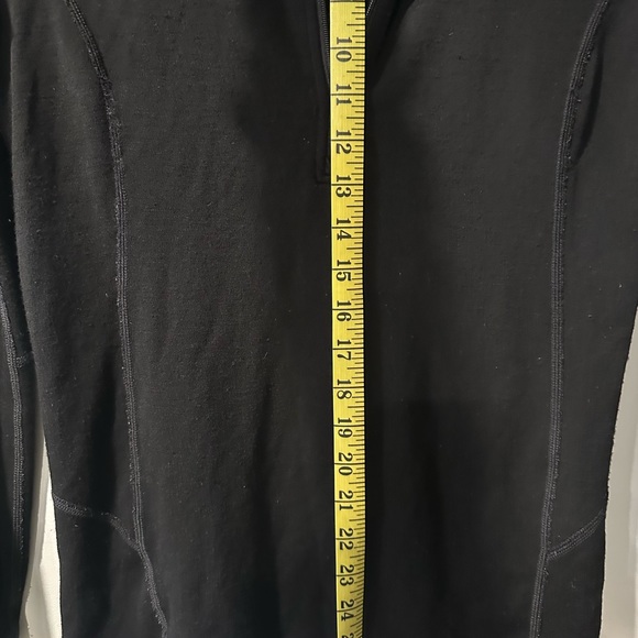 Smartwool Merino Half Zip Pullover Long Sleeve Base Layer BLACK women’s M - Picture 4 of 6